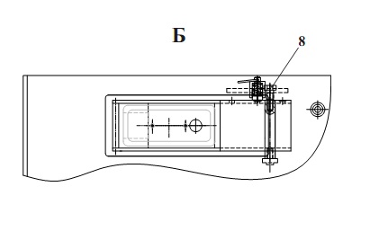 Установка передних фонарей 2551(2)