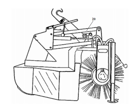 Установка подметально-уборочного оборудования Holms 320(5)
