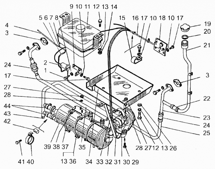 Установка подогревателя 333(1)