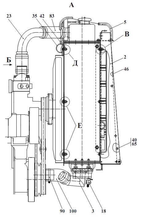 Установка радиаторов 2661-01(4)