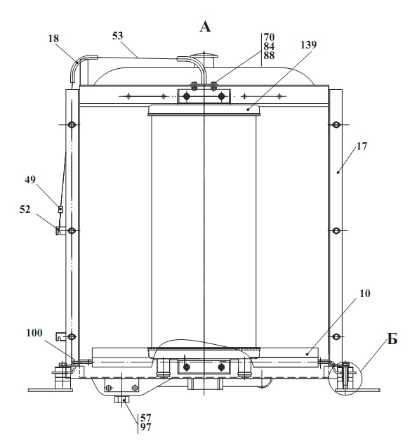 Установка радиаторов 342В, В4, В4-01, С4, С4-01, Р(2)