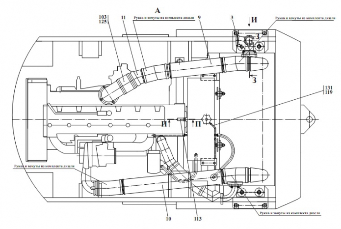 Установка радиаторов 371(2)