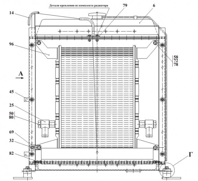 Установка радиаторов