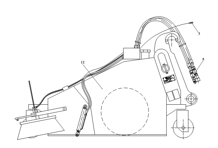 Установка щетки дорожной Arctic Machine 320(1)