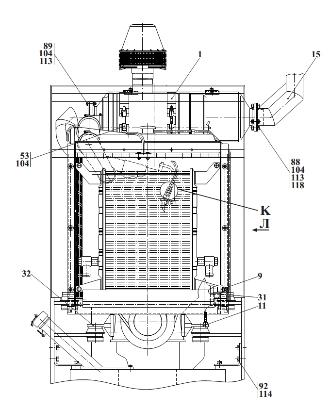 Установка силовая 2243В(4)