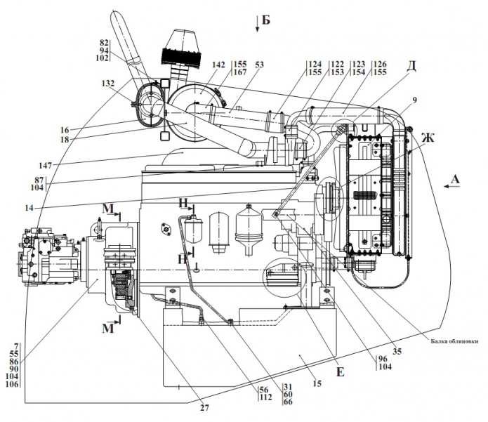 Установка силовая 2551(1)