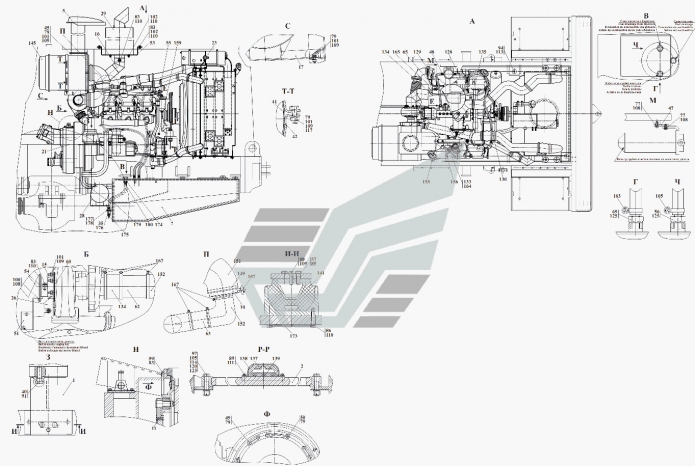 Установка силовая 371a(1)