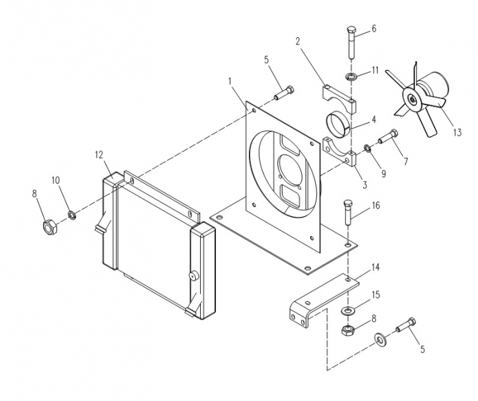 Установка силовая 6223(4)