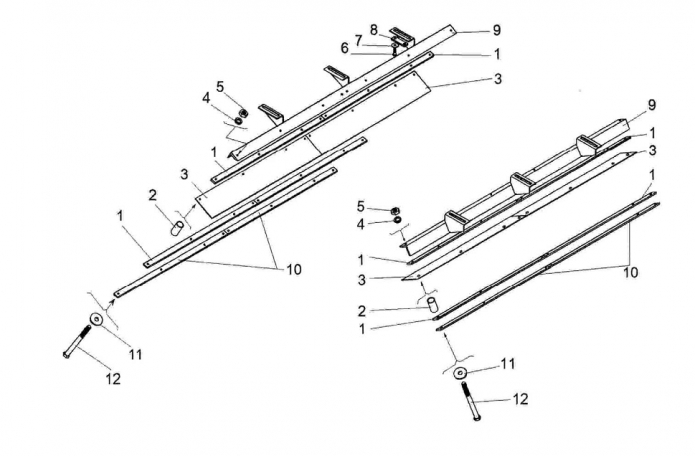 Установка скребка
