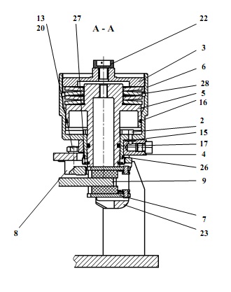 Установка стояночного тормоза 451А(2)