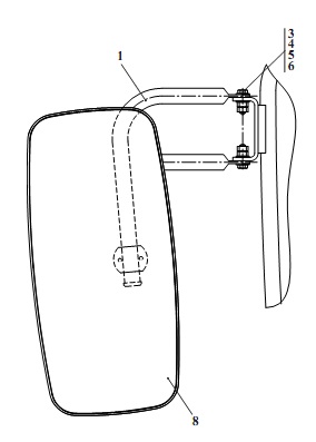 Установка зеркала 320(1)