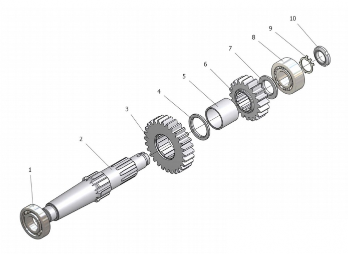Вал реверса 2661-01(1)