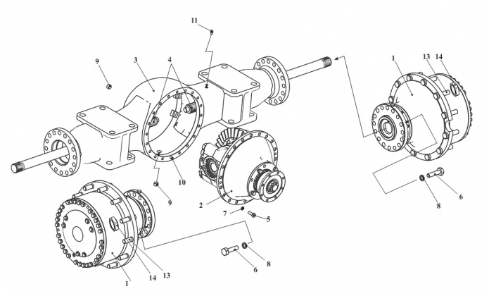 Ведущий мост 2661-01(1)