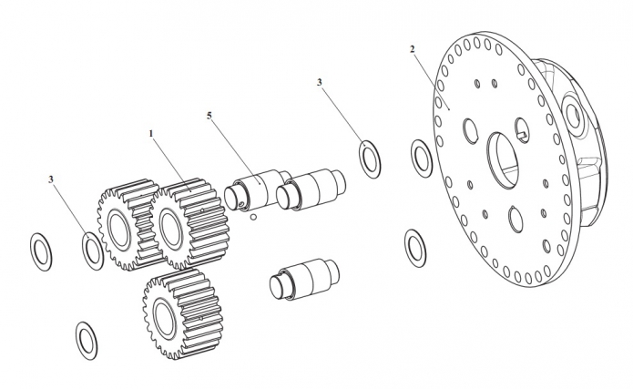 Водило 342В, В4, В4-01, С4, С4-01, Р(1)