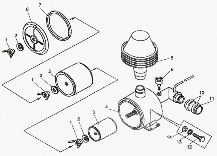 Воздухоочиститель 327(1)