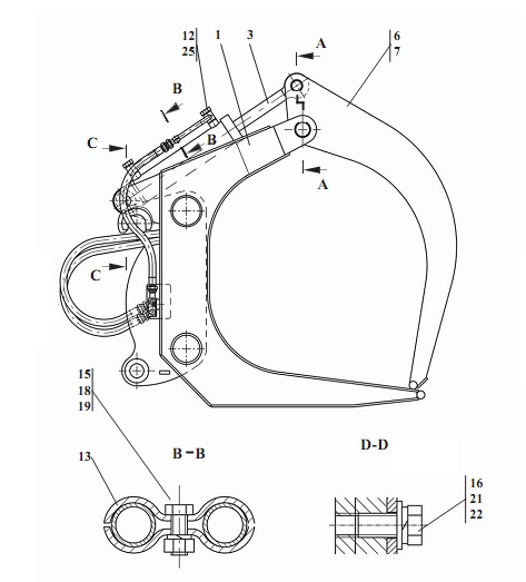 Захват челюстей 352С(1)