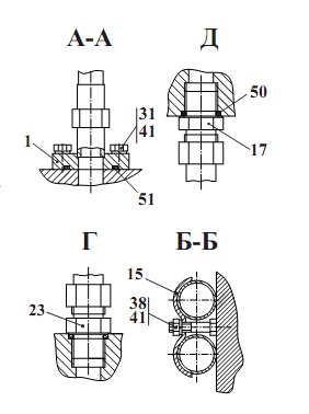 Гидросистема гидромеханической передачи 2661-01(2)
