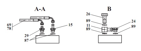 Гидросистема рабочего оборудования 2661-01(3)