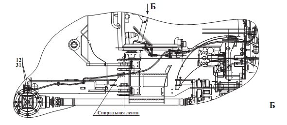 Гидросистема тормозов 320(4)