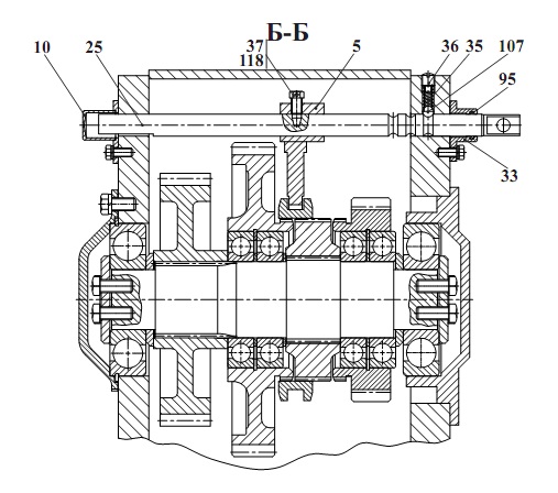 Коробка раздаточная 2551(4)