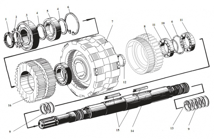 Вал турбинный 352С(1)